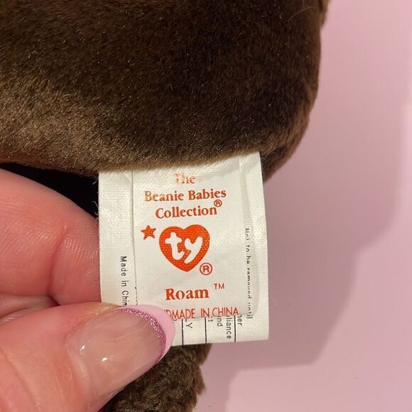 Roam 1998 Ty Beanie Baby Brown Bison (Retired) in excellent condition 9”… - Picture 9 of 10